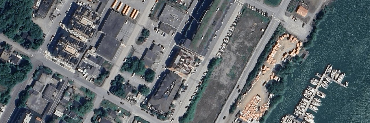 Studio Sq aerial view
