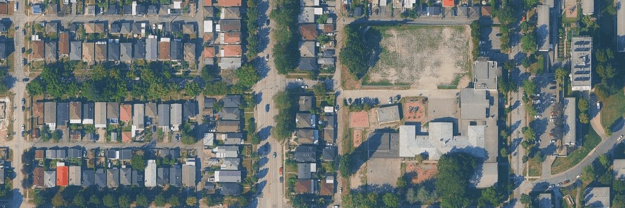 aerial view