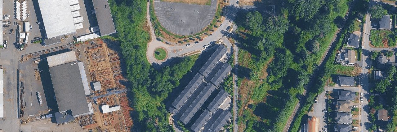 Eaton Square aerial view