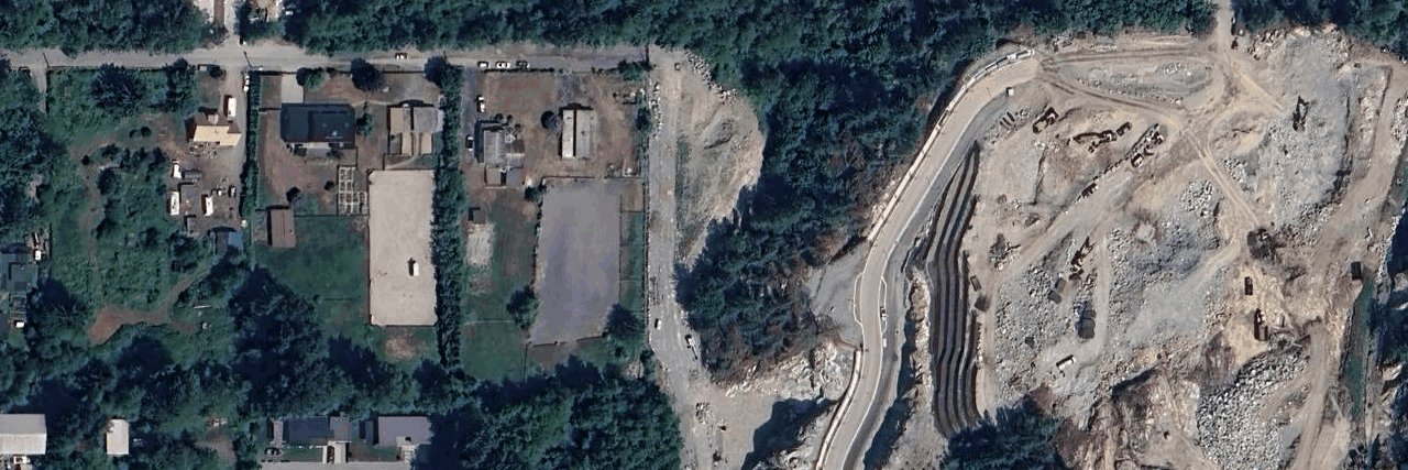 Finch Drive aerial view