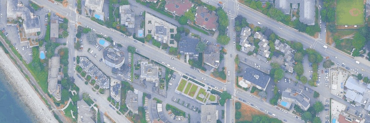 Bellevue Gardens aerial view