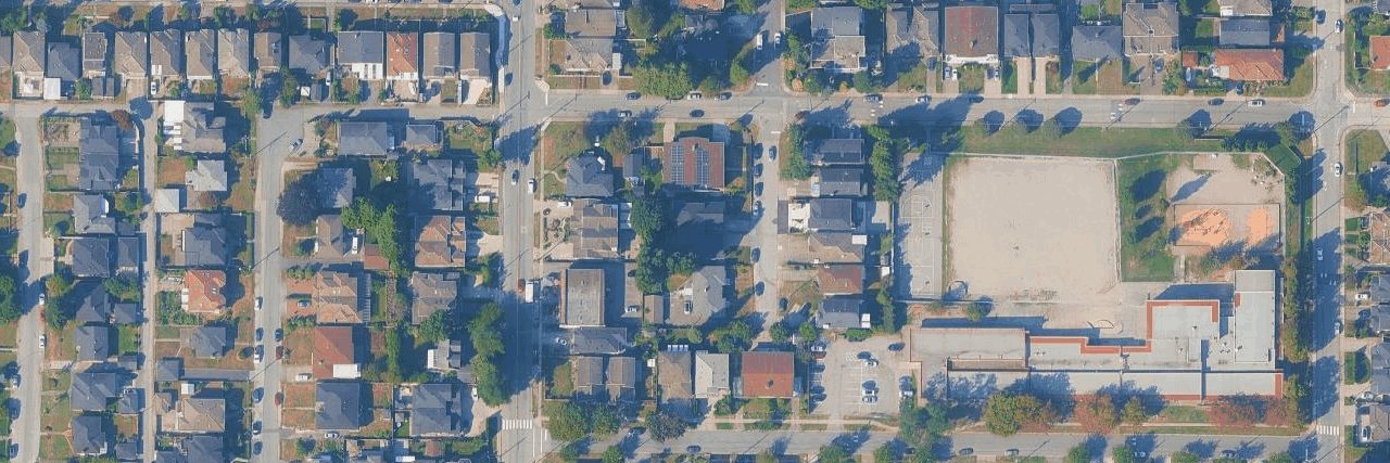 aerial view