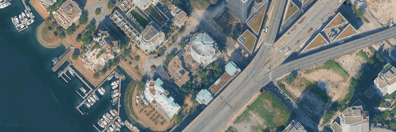 The Discovery aerial view