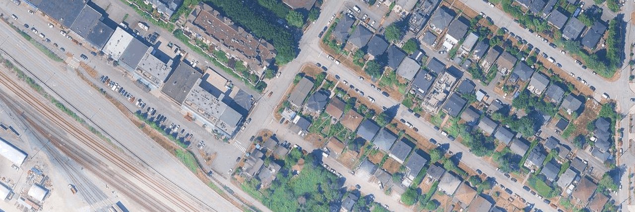 aerial view
