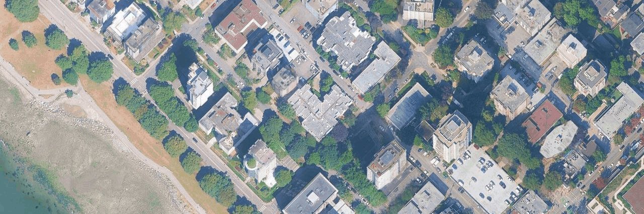 Gilford Court aerial view