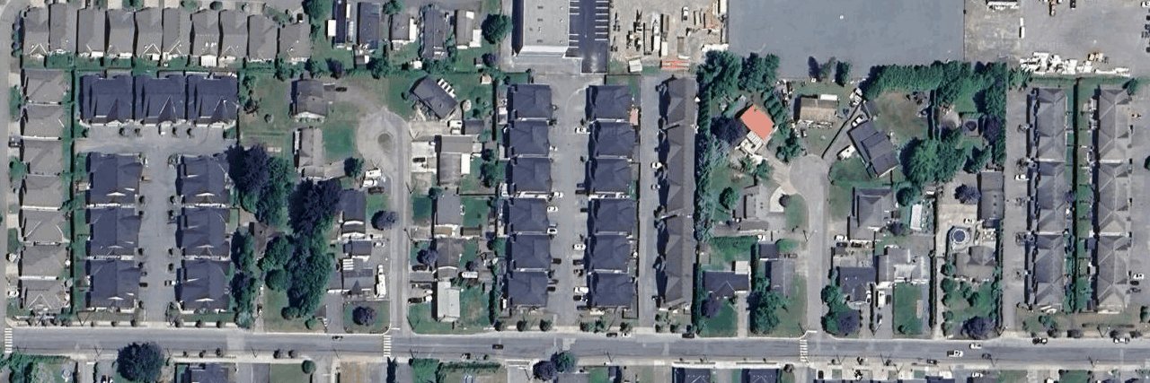 Sawyers Landing aerial view