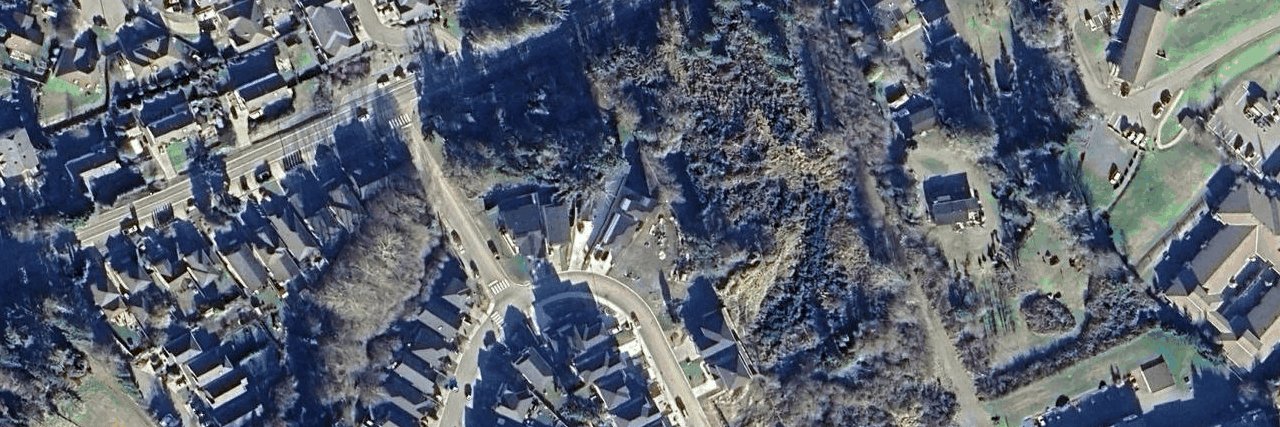 aerial view