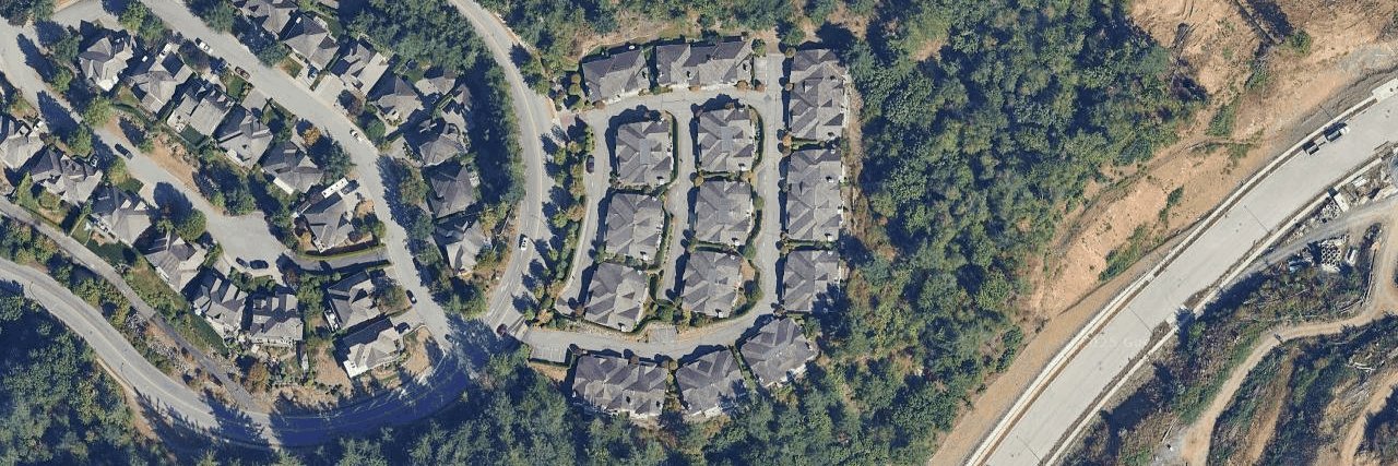 Eaton Place aerial view