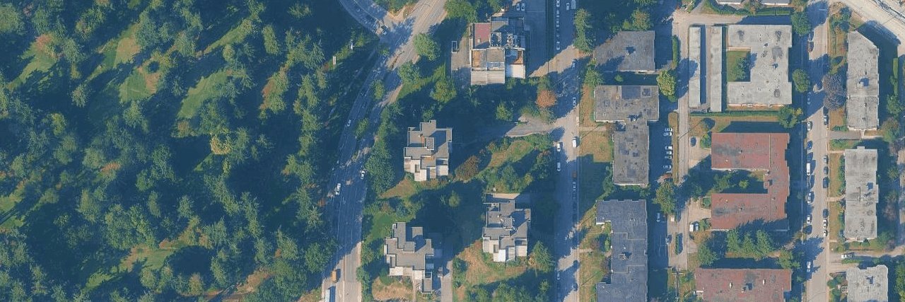Kensington House aerial view