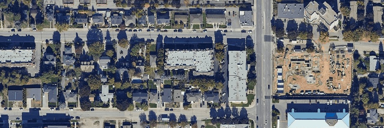 aerial view
