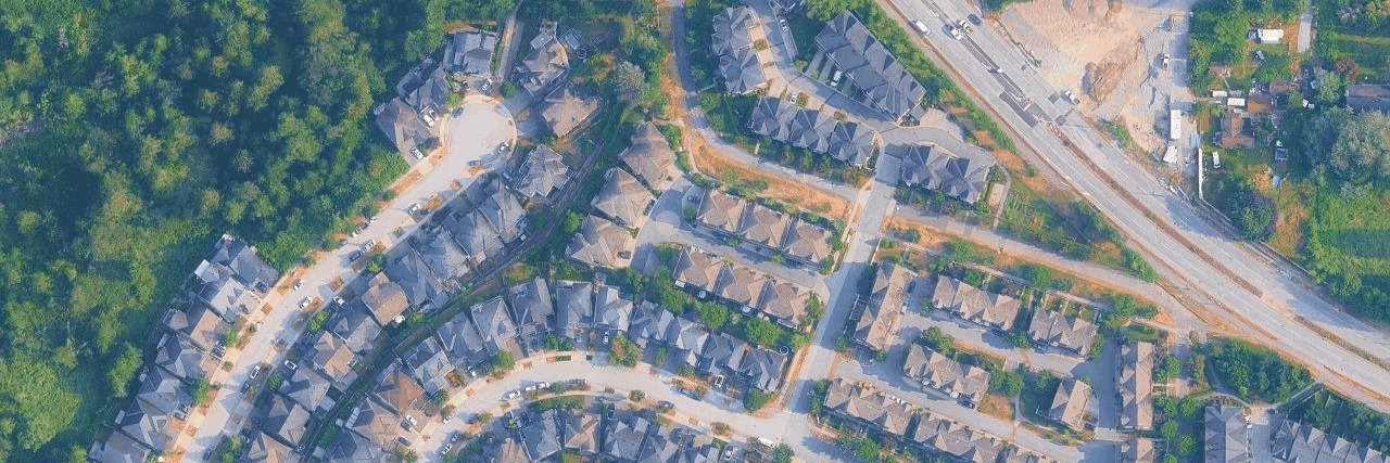 Ebbens Crossing aerial view