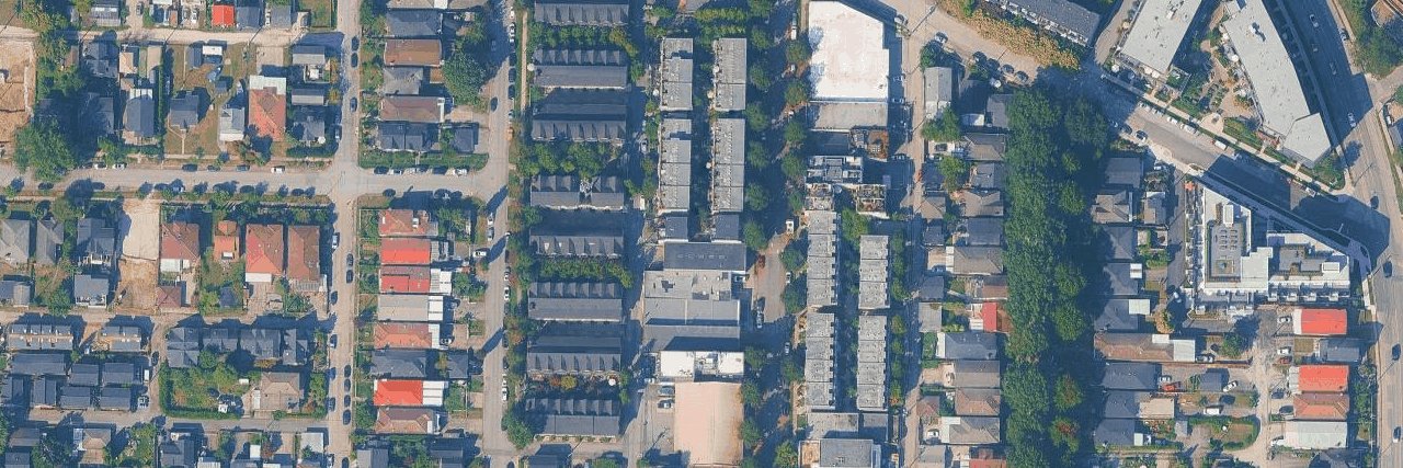 The 02 aerial view
