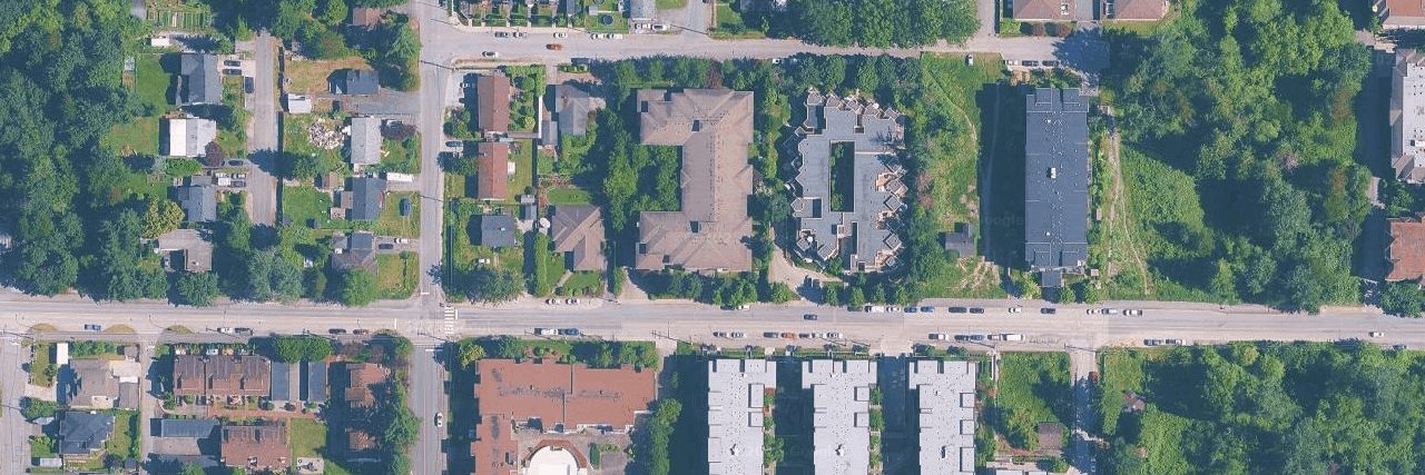 Magnolia Gates aerial view