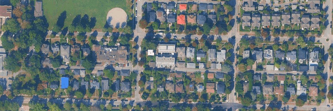 The Willow aerial view