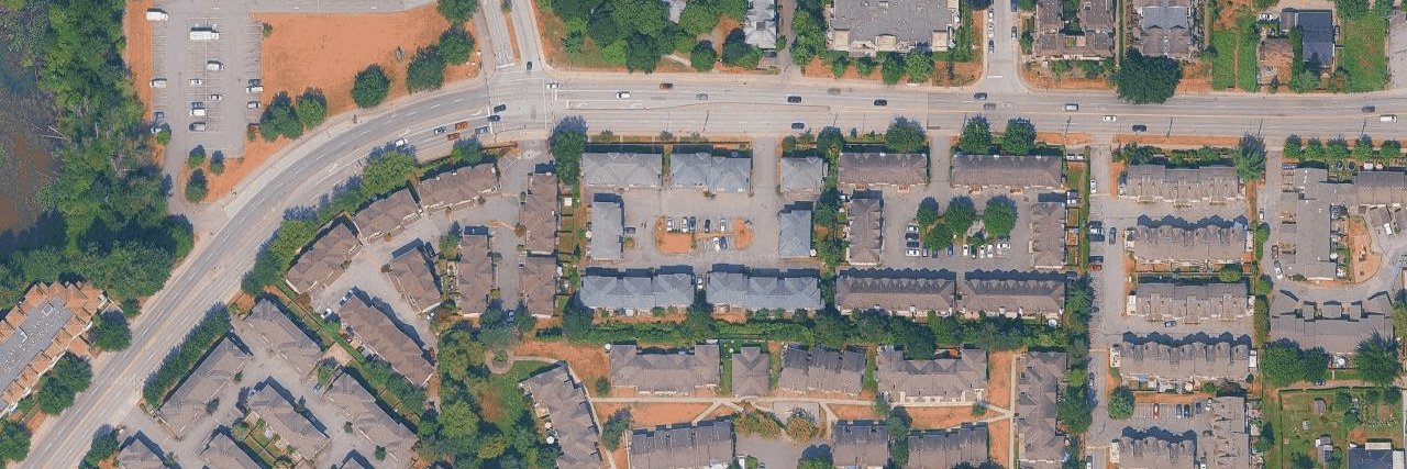 Shaughnessy Mews aerial view