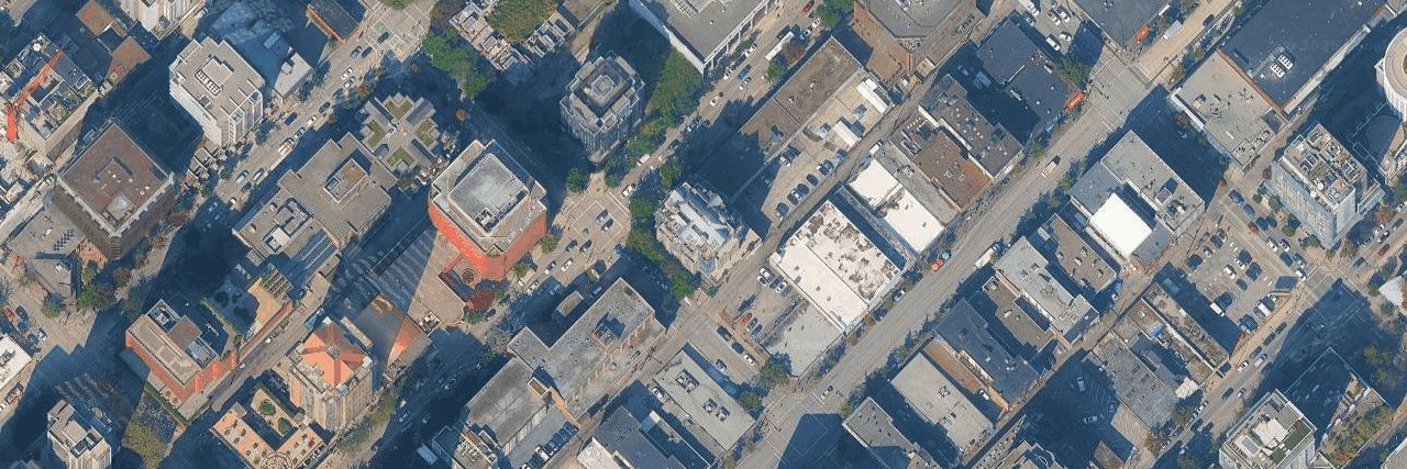 The Victoria aerial view