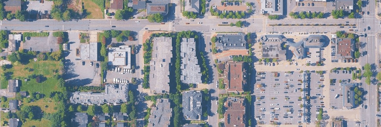 Oynx Court aerial view