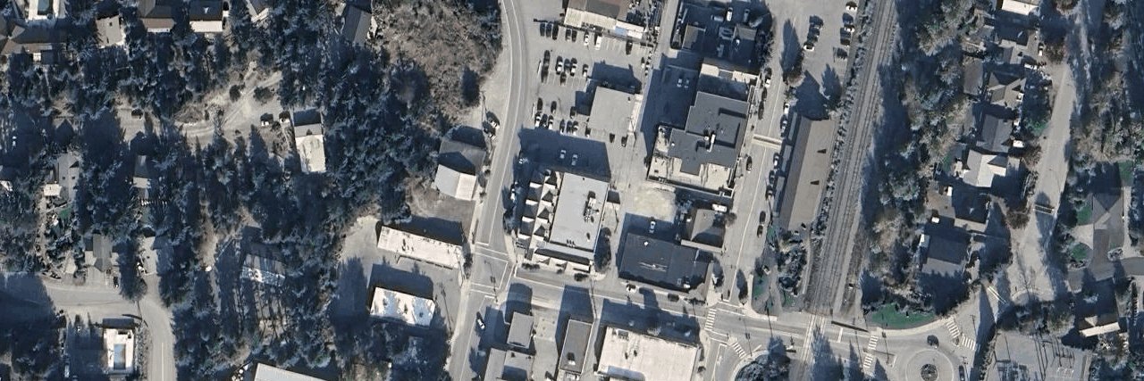 Fleetwood Square aerial view