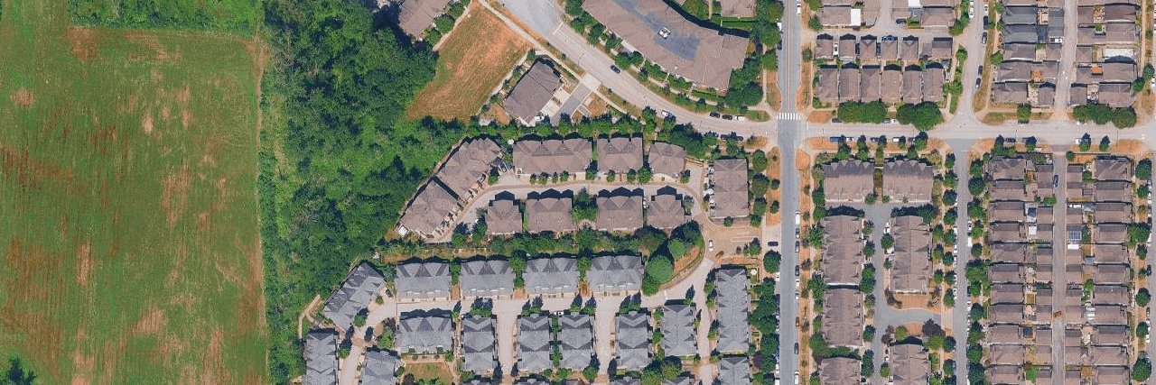 Leafside Lane aerial view