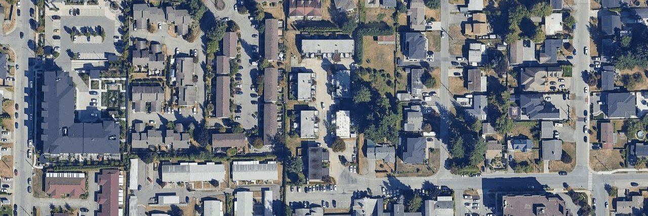 Norman Manor aerial view