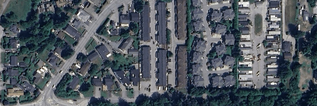 Mountain View Manor aerial view