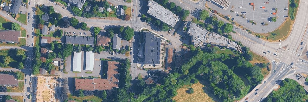 Nicomekl Garden aerial view