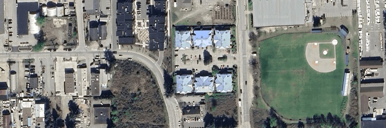 Park Rise aerial view