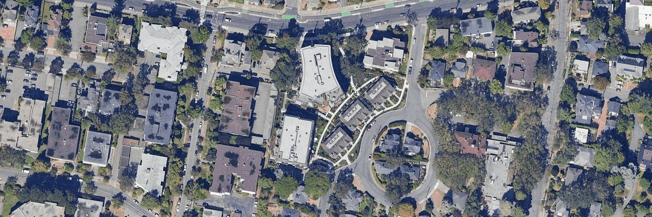 Bellewood Park aerial view