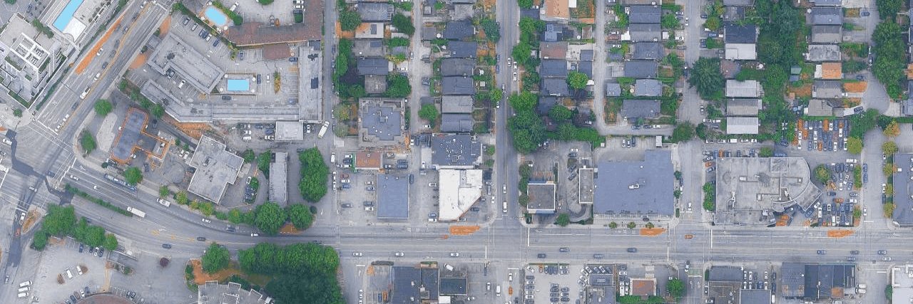 Gardenia aerial view