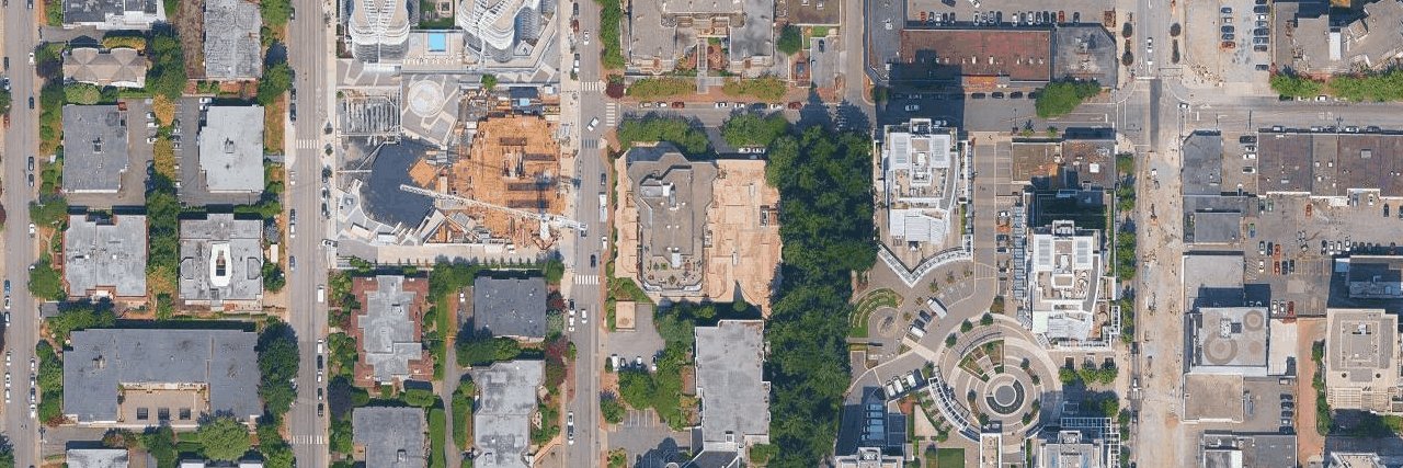 White Rock Square aerial view