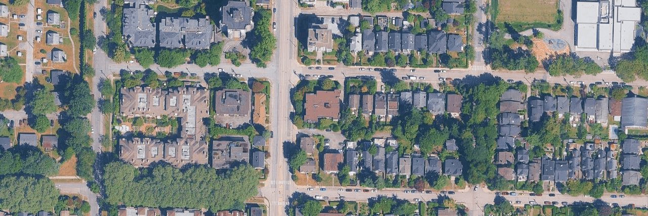 Jericho House aerial view