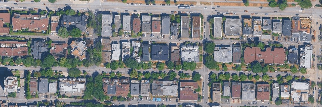 Yorkdale Villa aerial view