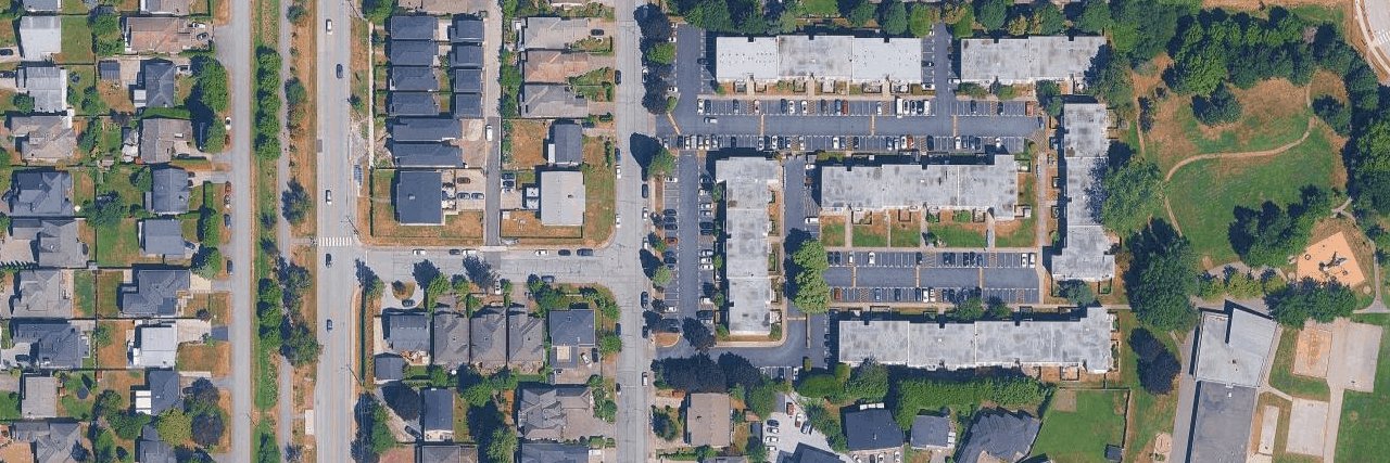 Sussex Square aerial view