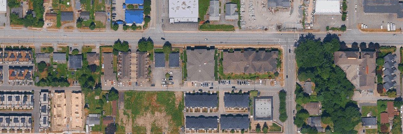 Madison Place aerial view