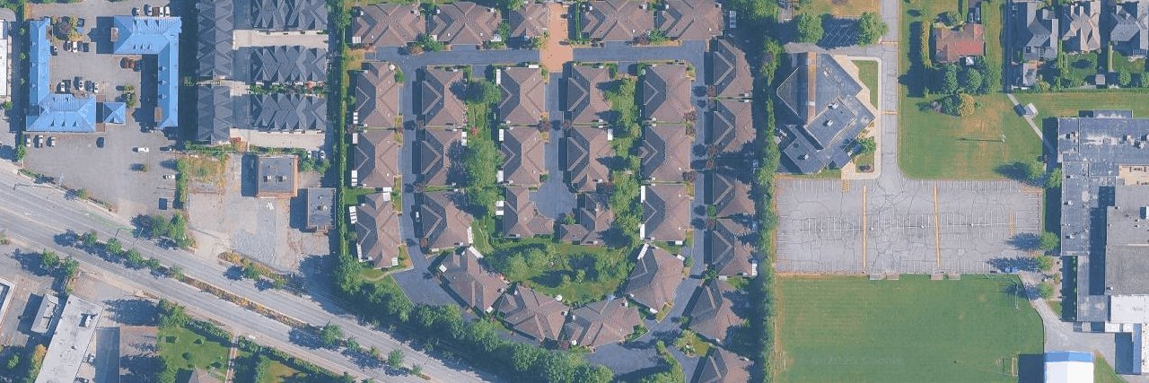 Glenwood Village aerial view