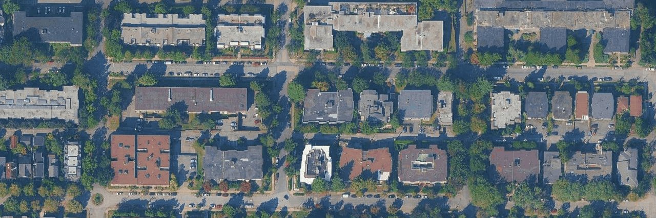 Mcmillan House aerial view