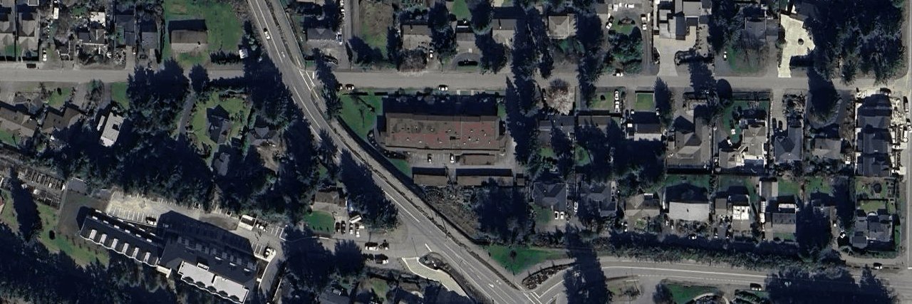 Qualicum Place aerial view