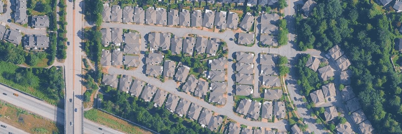 Autumnwood aerial view