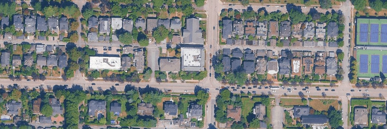 Cedar Mews aerial view