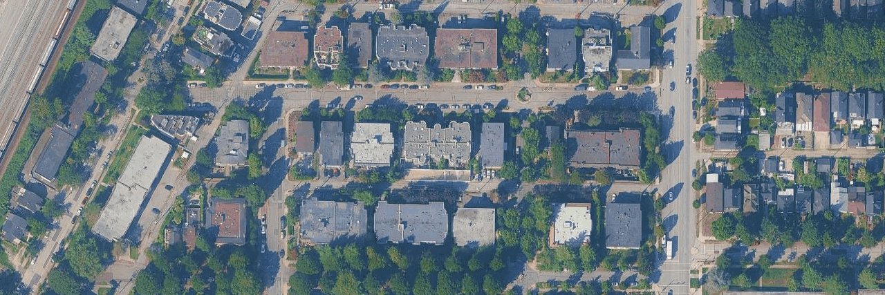 Eton Heights aerial view