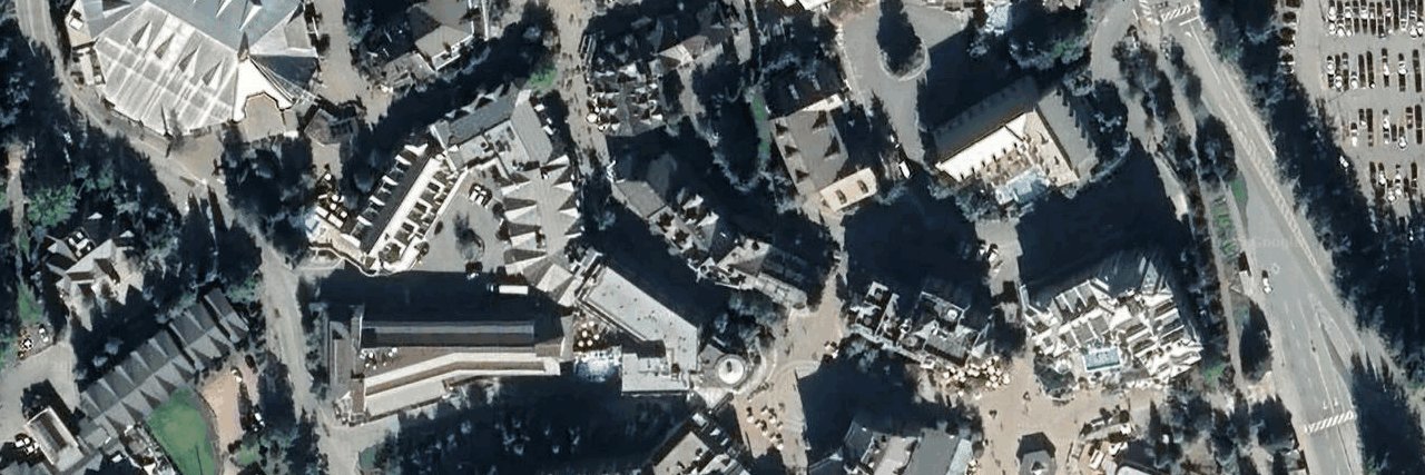 Executive Suites Whistler Village aerial view