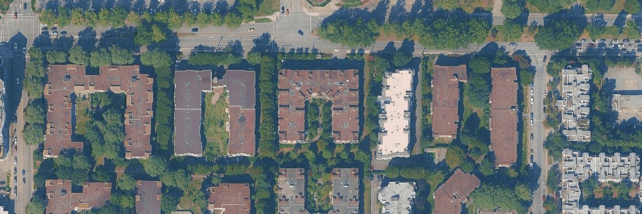 Tiffany Gardens aerial view