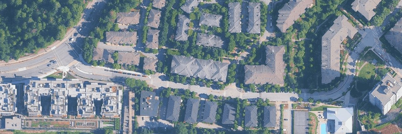 Salal aerial view
