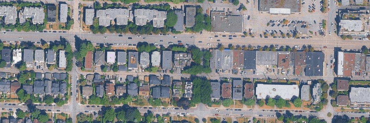 Balsam Mews aerial view