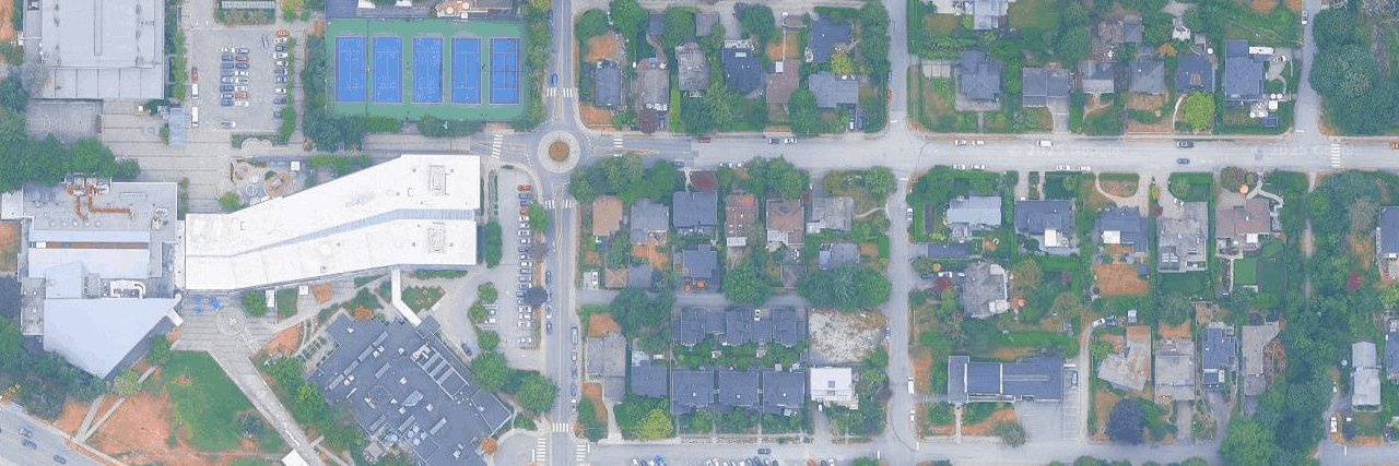 aerial view