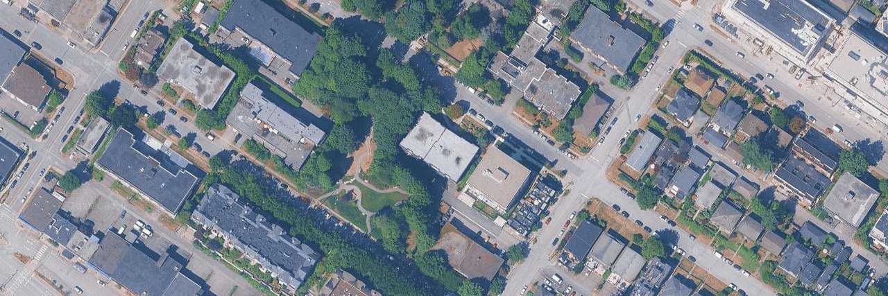 The Hendriks aerial view