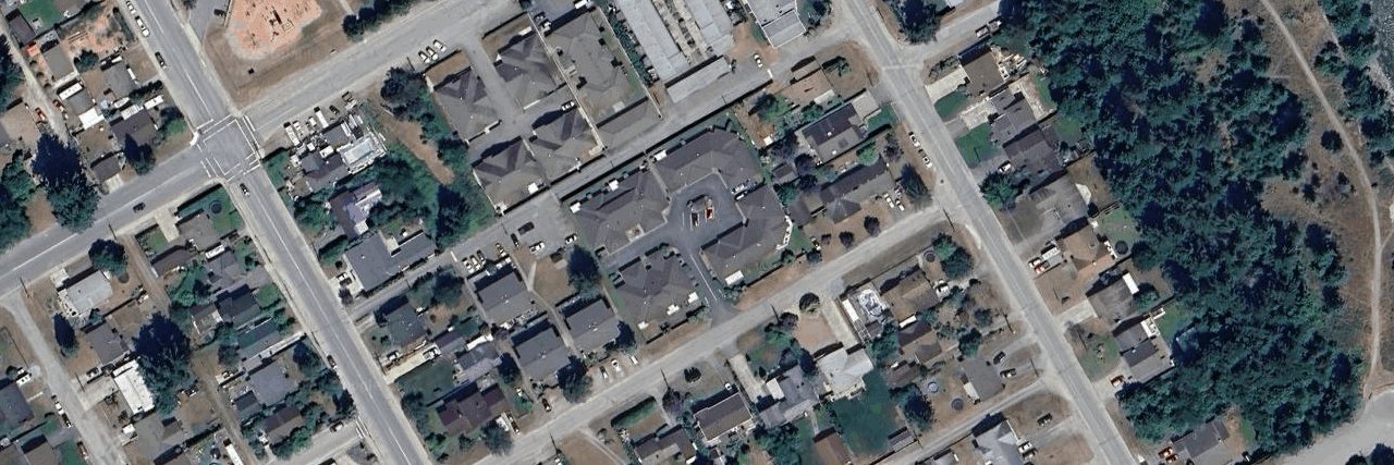 Dogwood Place aerial view