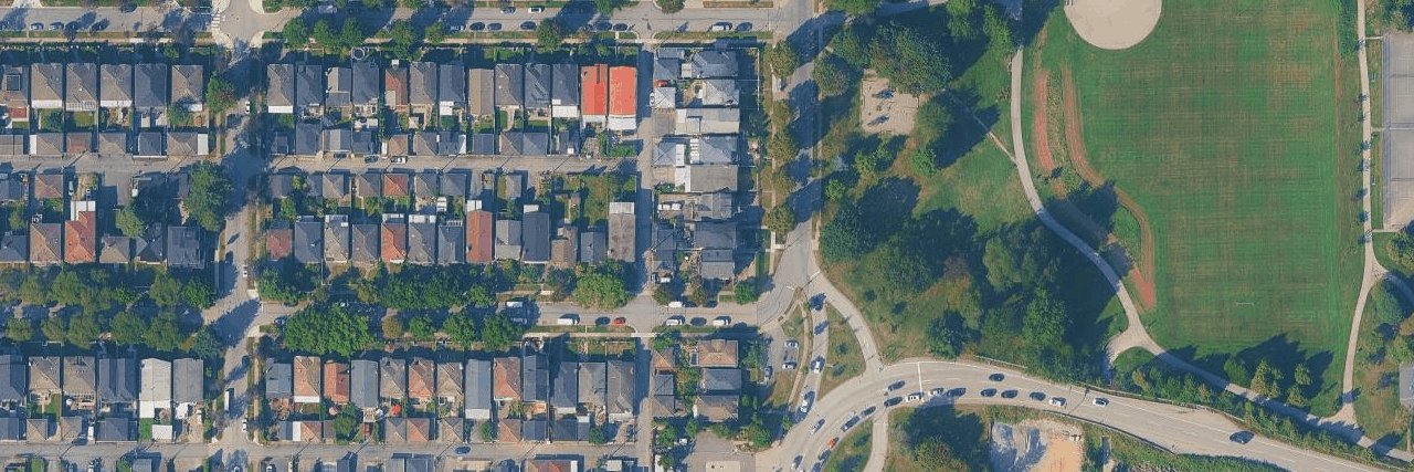 aerial view