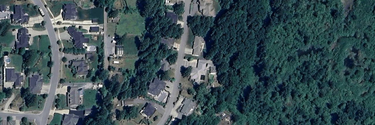 Cheam Lake Estates aerial view