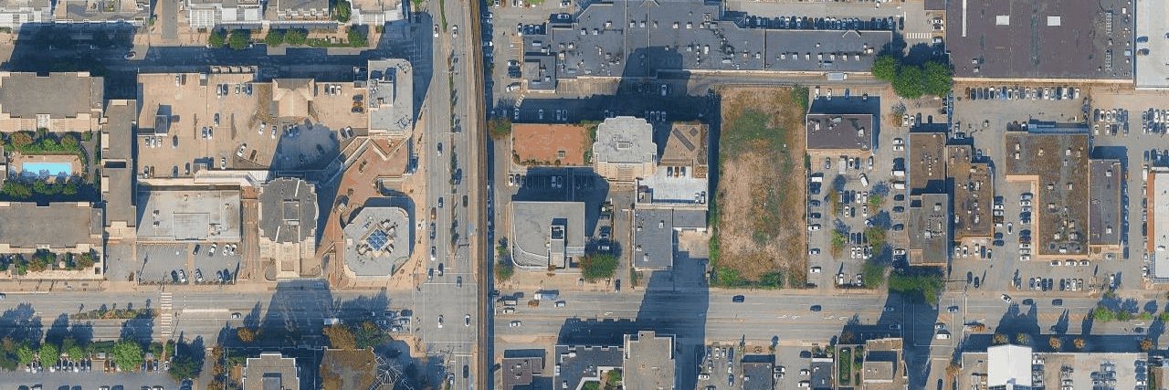 Matthews House aerial view